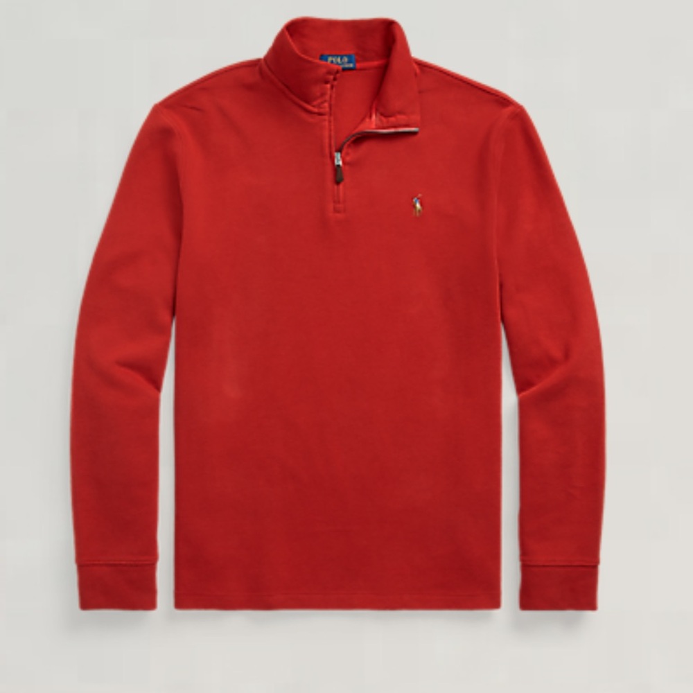 NWOT Ralph Lauren Estate Rib QuarterZip Pullover